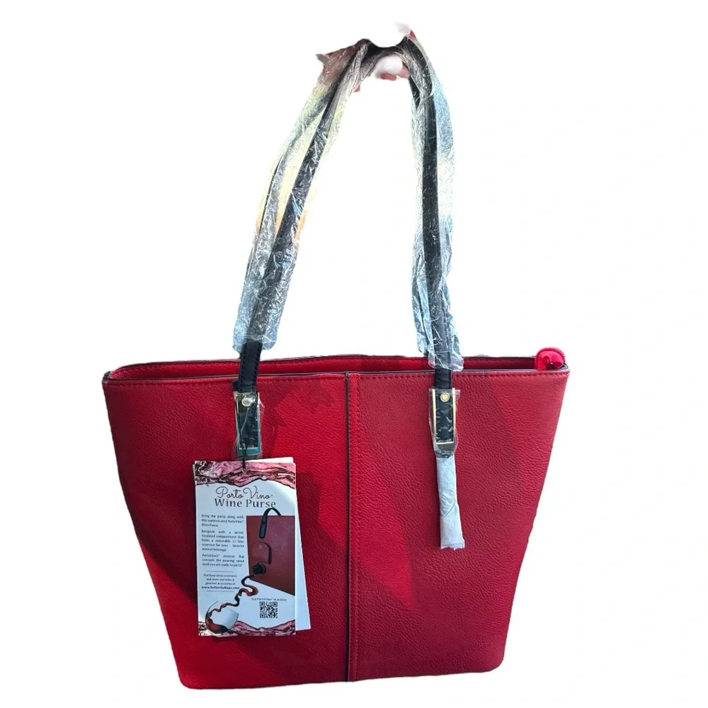 PortoVino Red Wine Purse Carry Your Drink Anywhere
